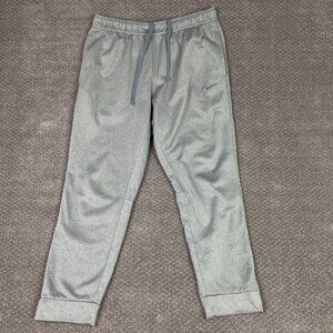 Nike Therma Fit Gray Joggers Sweatpants Men's XL Gym Pants Running 716373 063